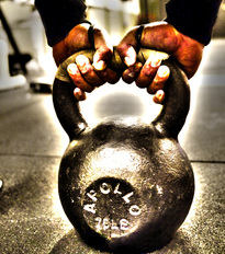 kettlebells